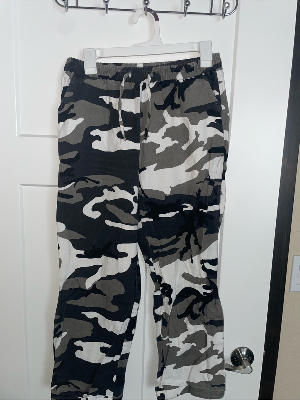 Camouflage Drawstring Pants